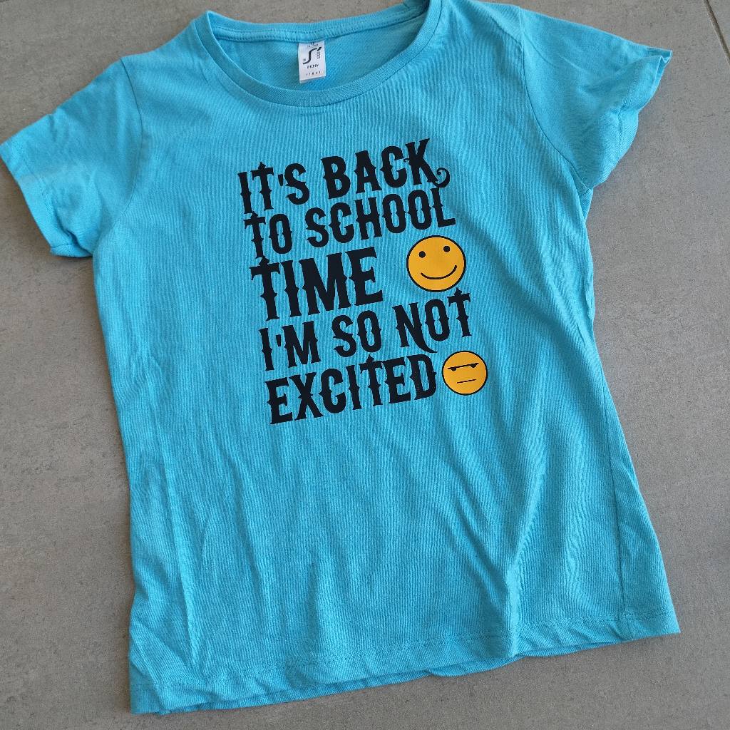 T-shirt "back to school"