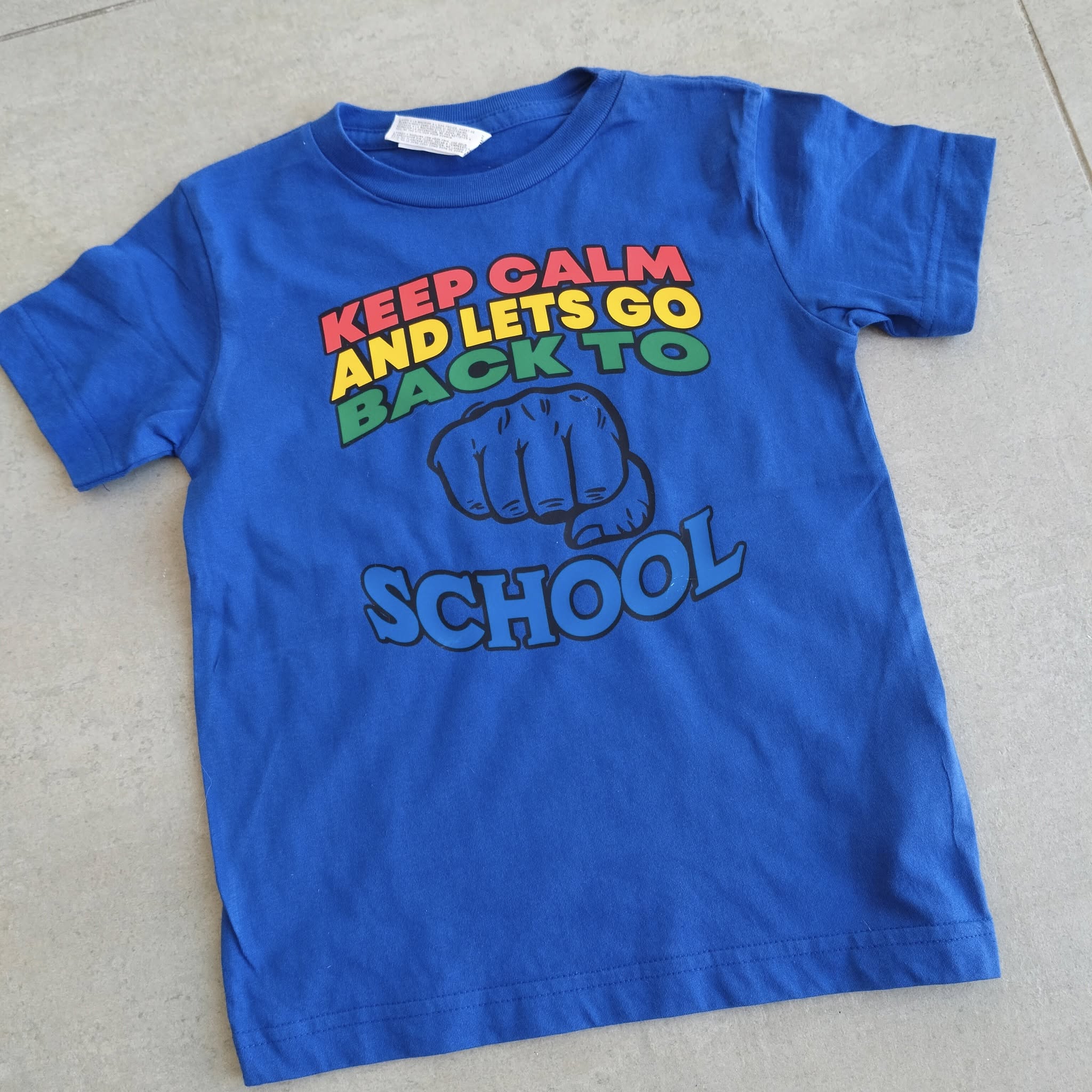 T-shirt "back to school"
