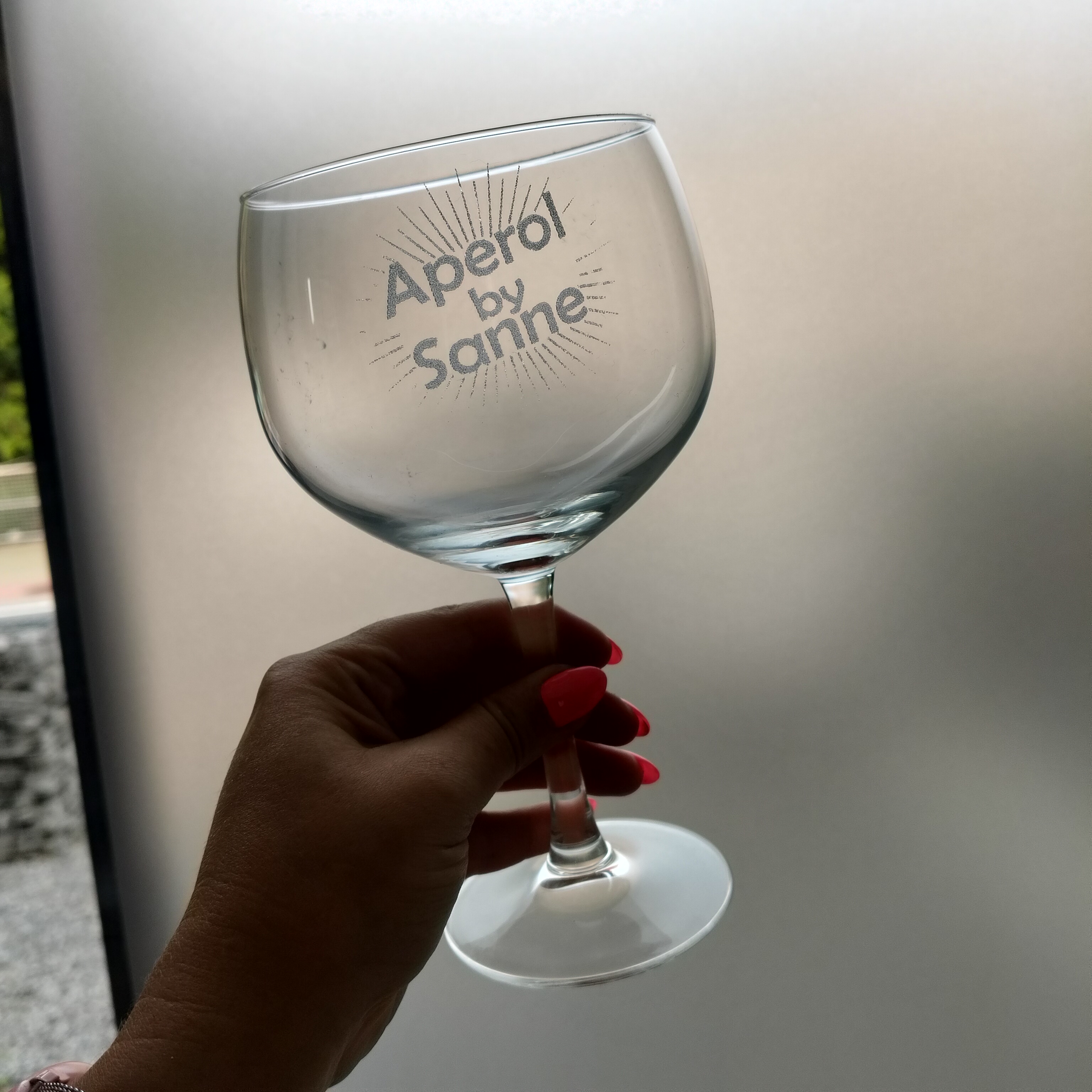 Aperolglas / gin-tonicglas