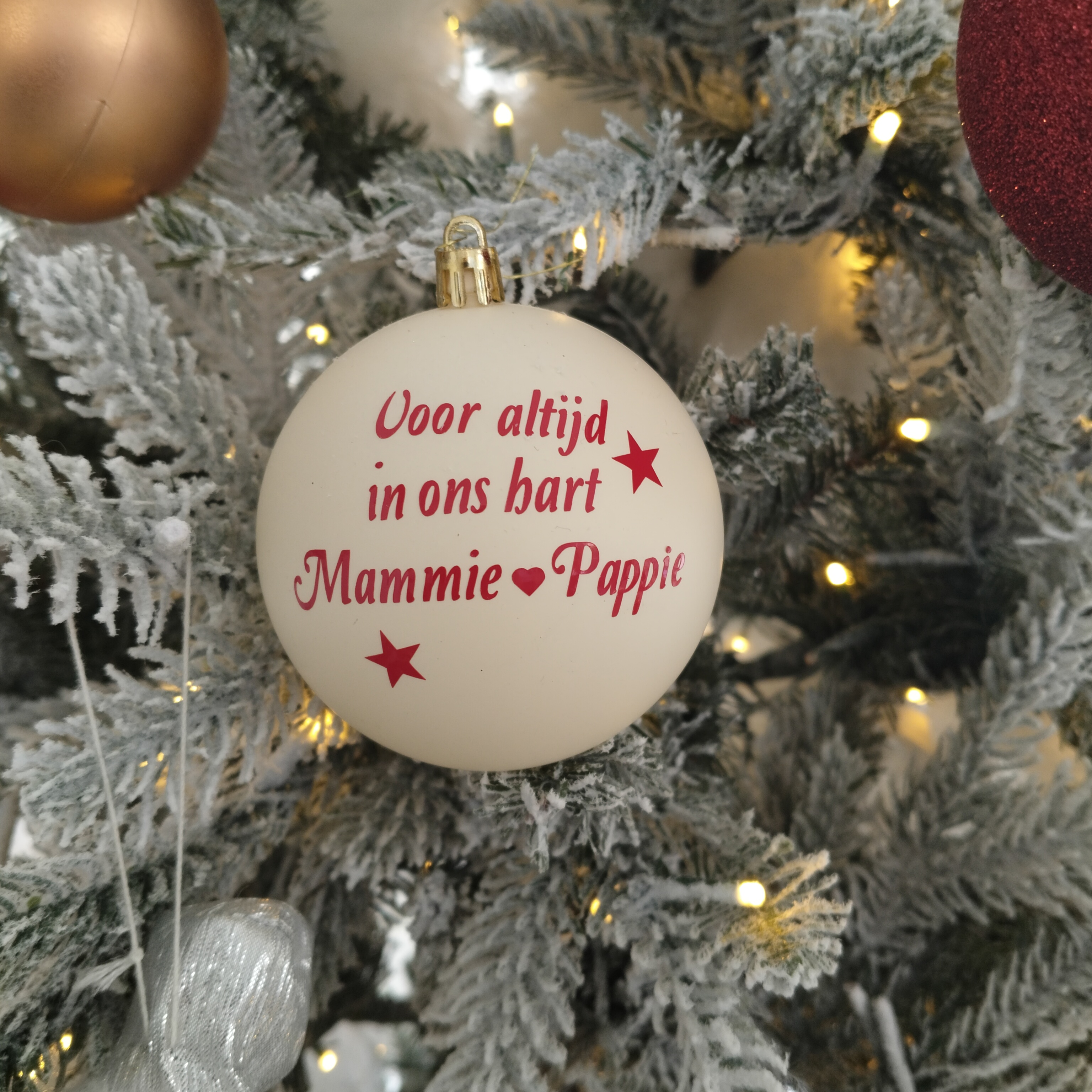 Kerstbal onbreekbaar