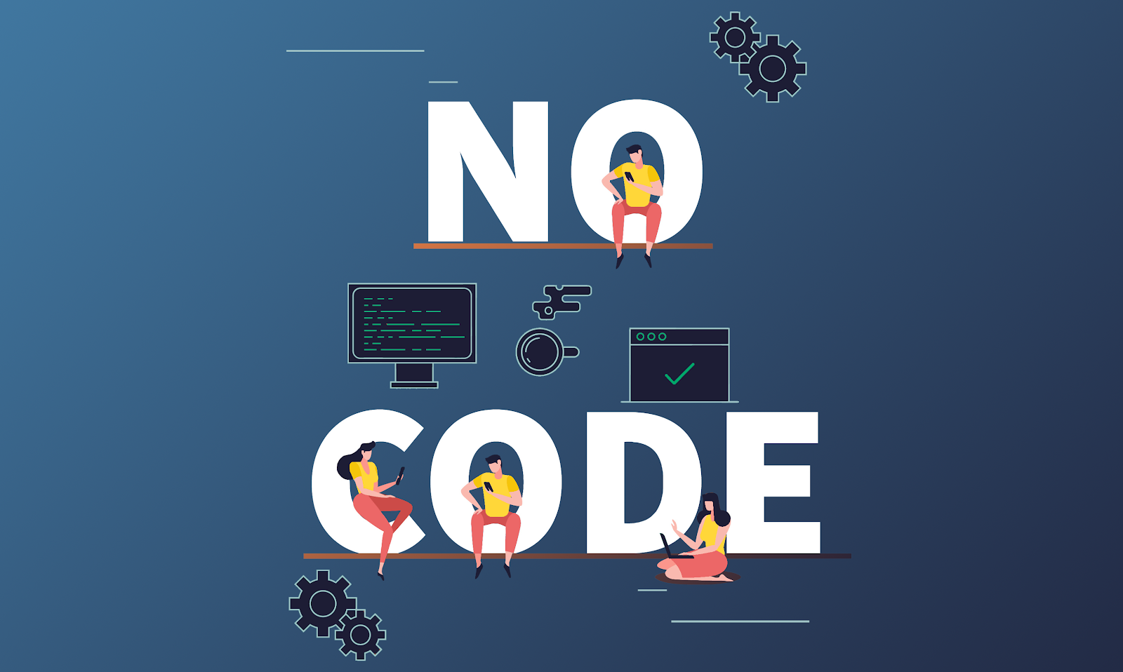 No-Code Web Development of Landing Pages and online store