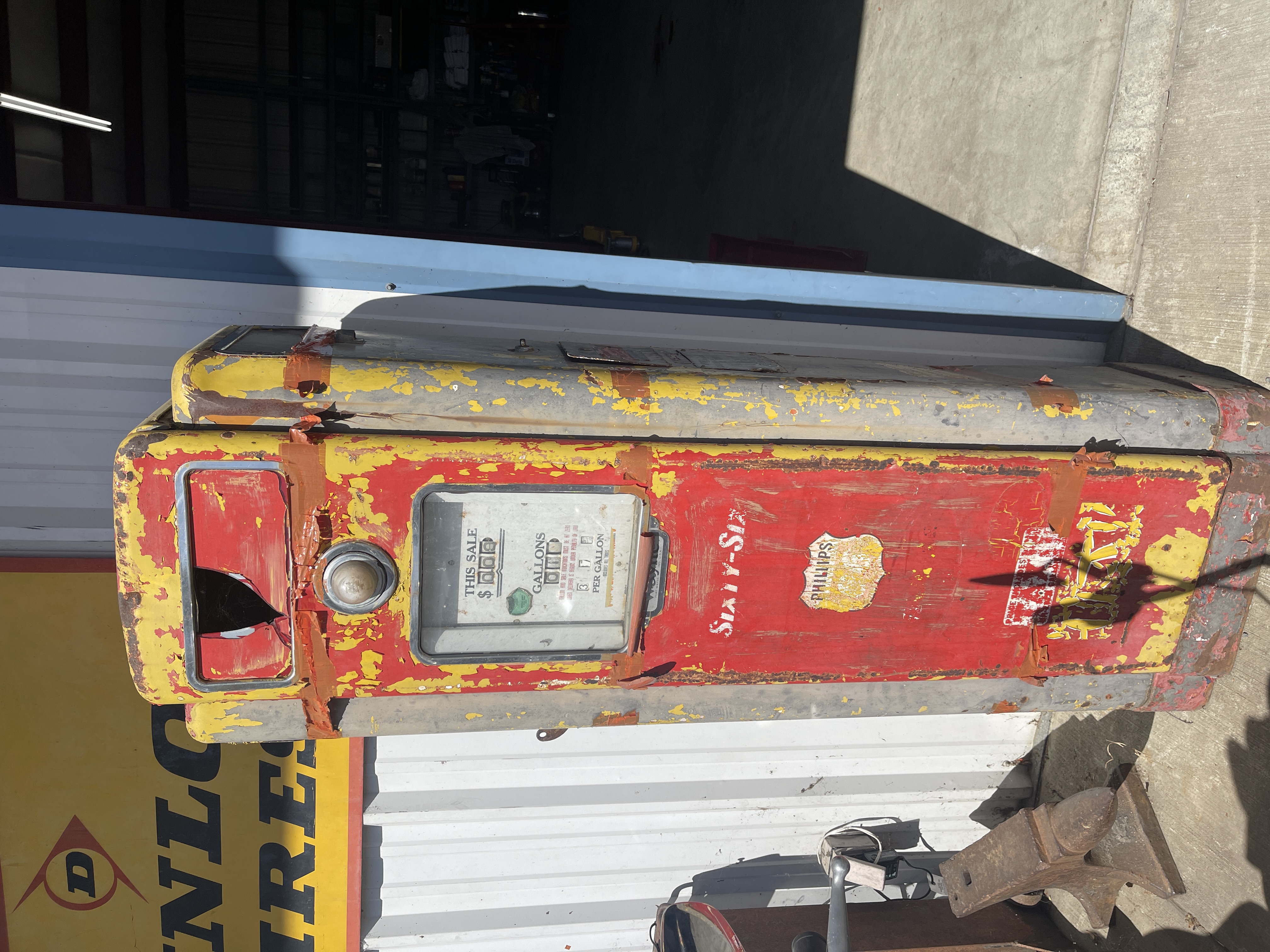 Phillips 66 Antique Fuel Pump
