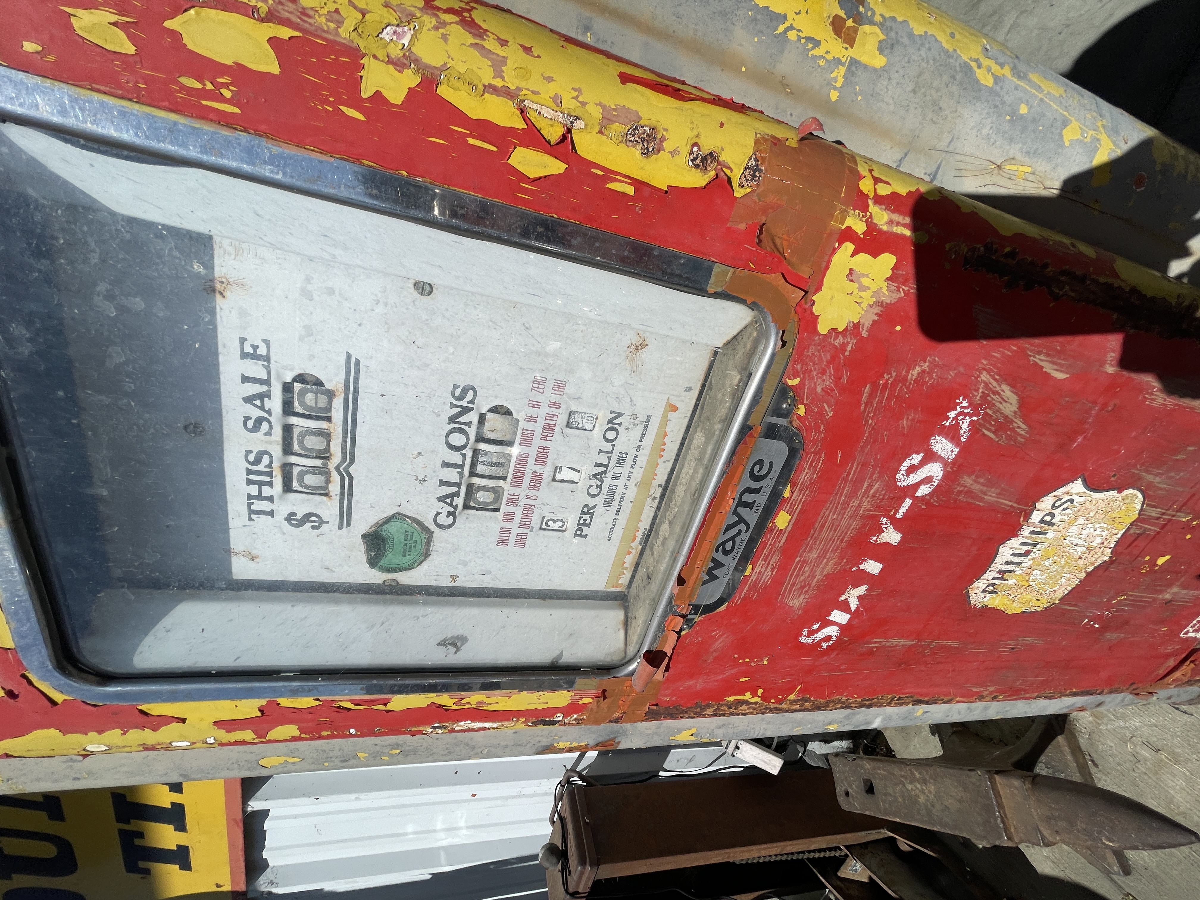 Phillips 66 Antique Fuel Pump