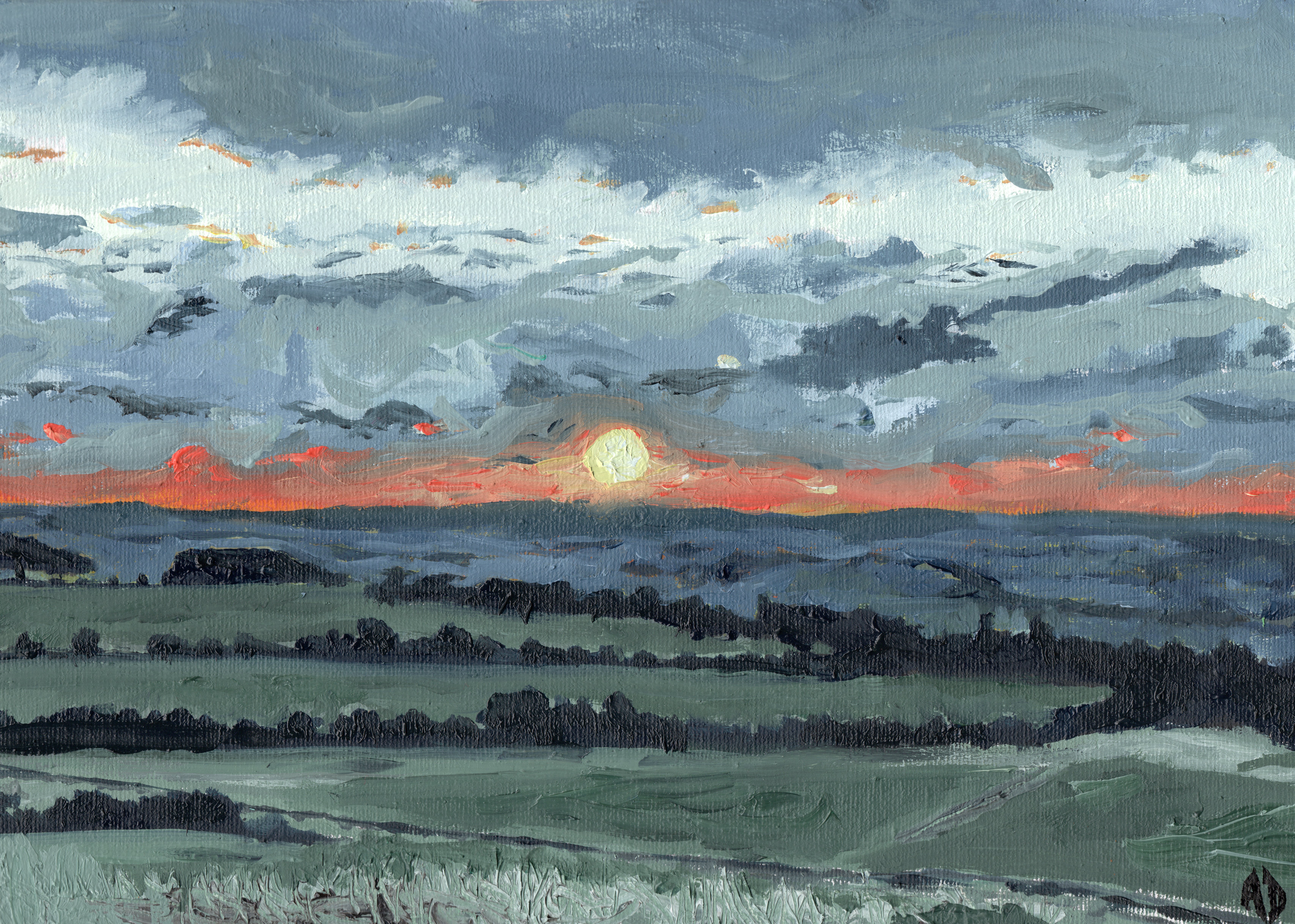 Winter Sunset
