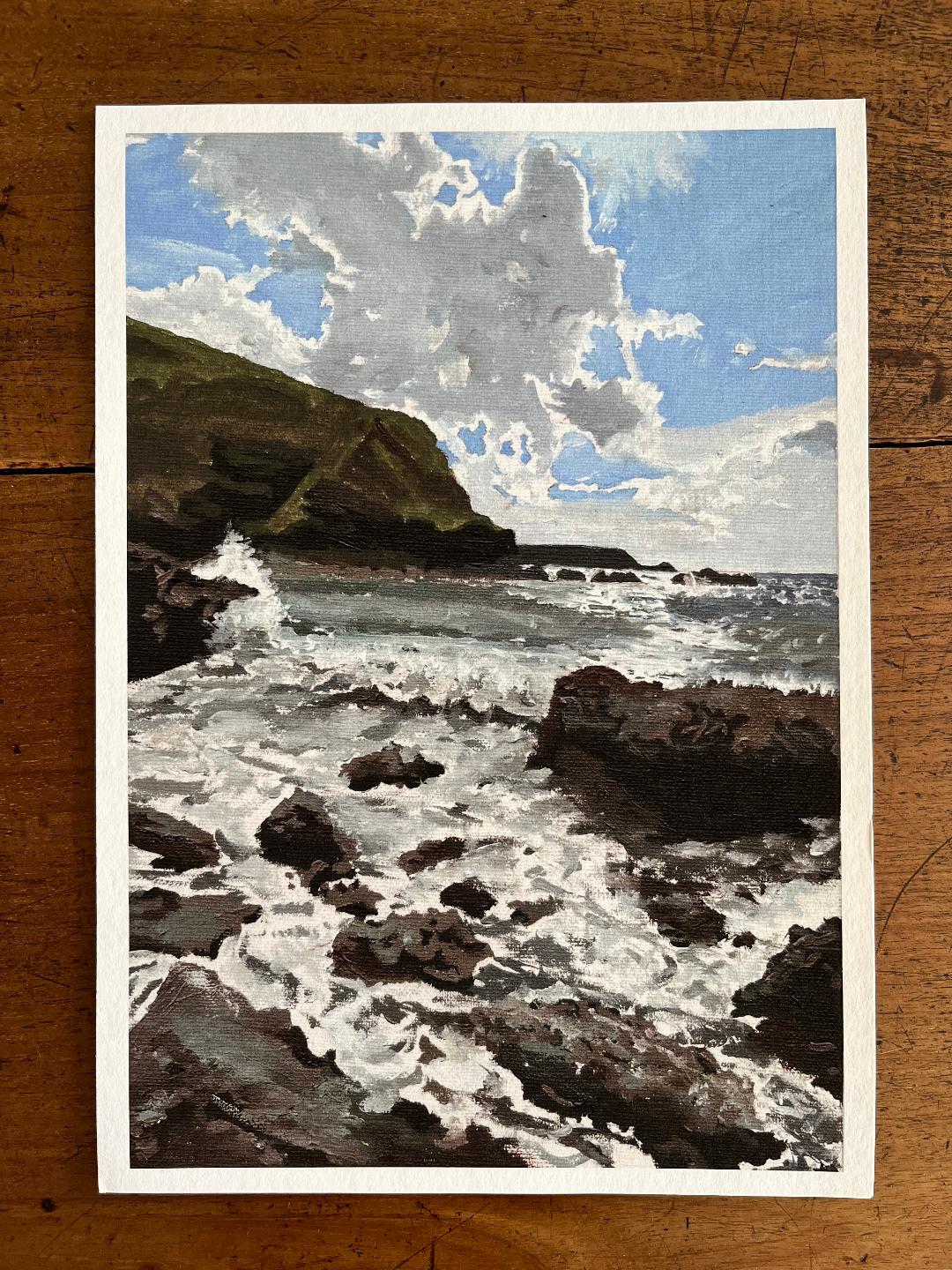 Secret Beach (print)