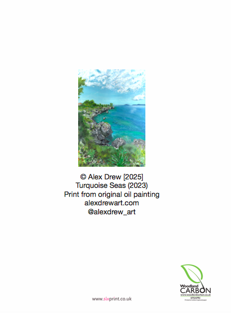 Turquoise Seas, Single Card