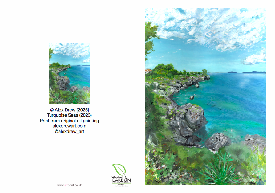 Turquoise Seas, Single Card