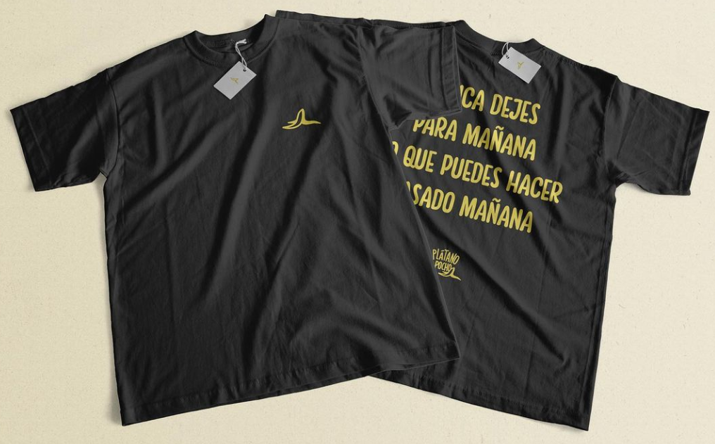 Camiseta nunca dejes para mañana