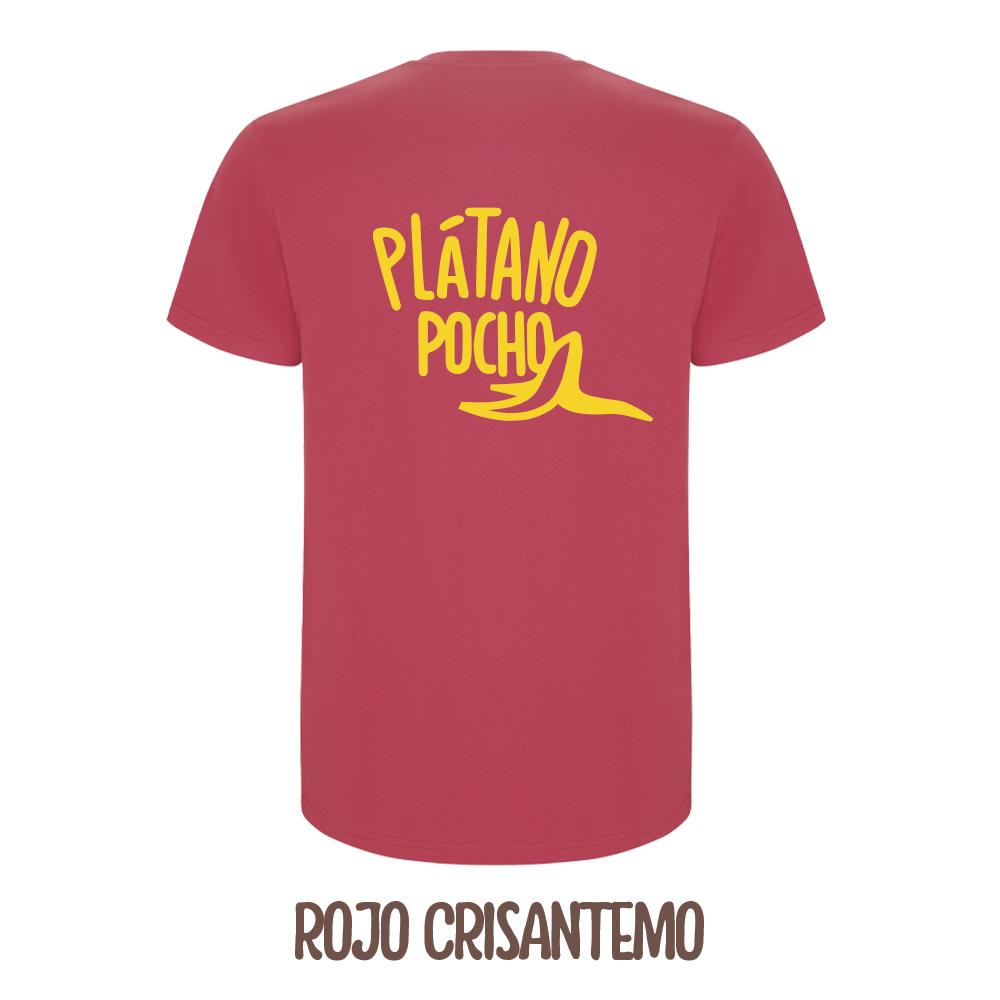 Camiseta Rojo Crisantemo Básica