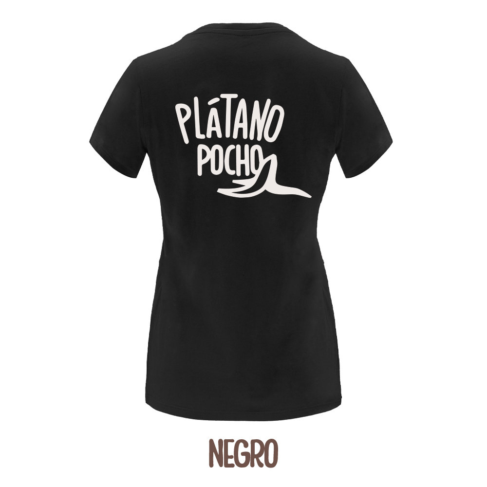 Camiseta Negro Mujer
