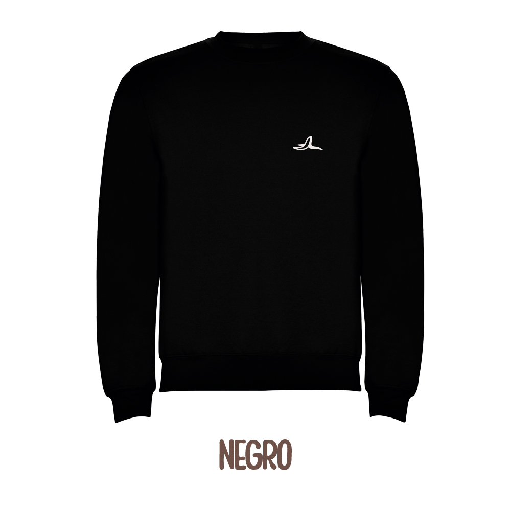 Sudadera Negra Básica