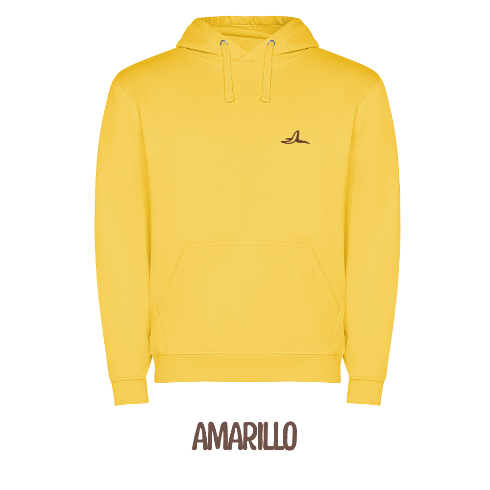 Sudadera Amarilla Capucha