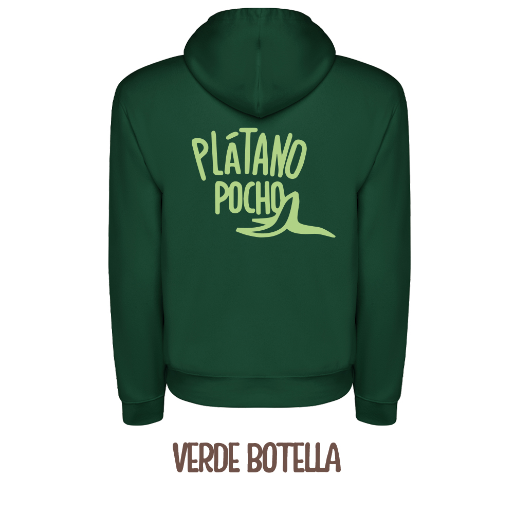 Sudadera Verde Botella Capucha
