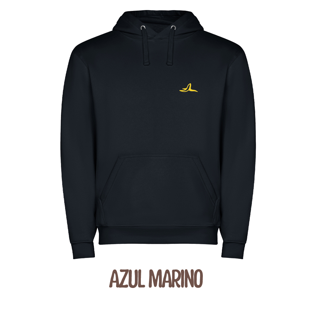 Sudadera Azul Marino Capucha Niño 
