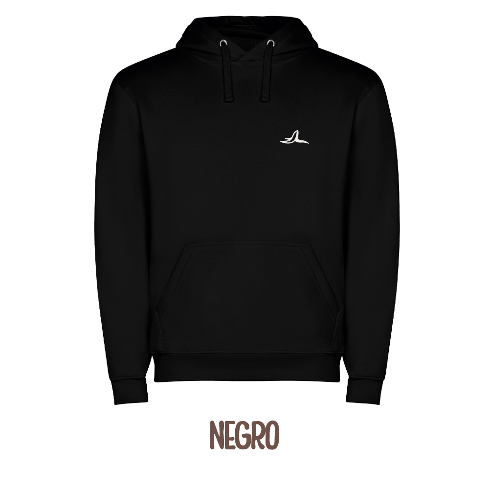 Sudadera Negra Capucha Niño 
