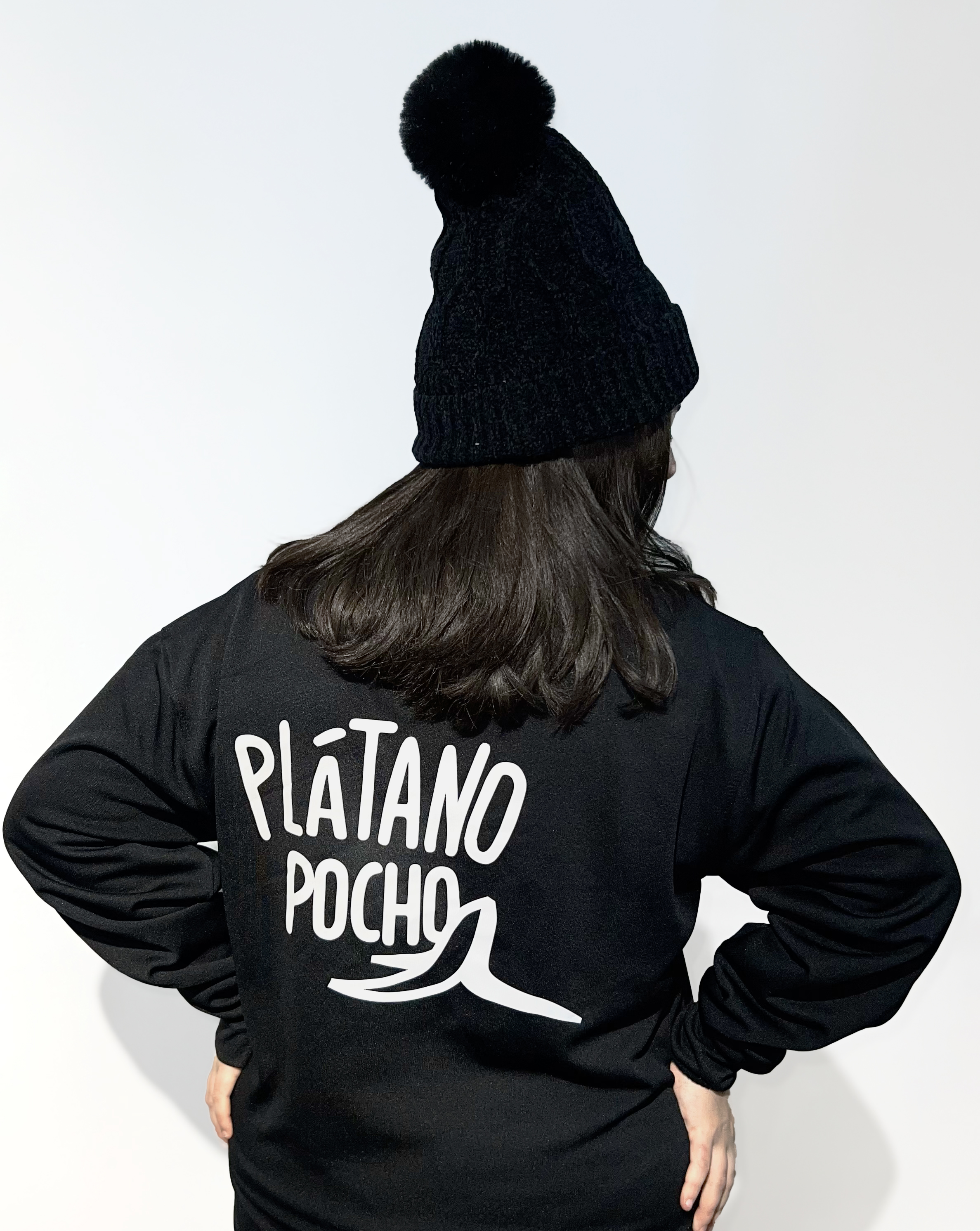 Sudadera Negra Básica