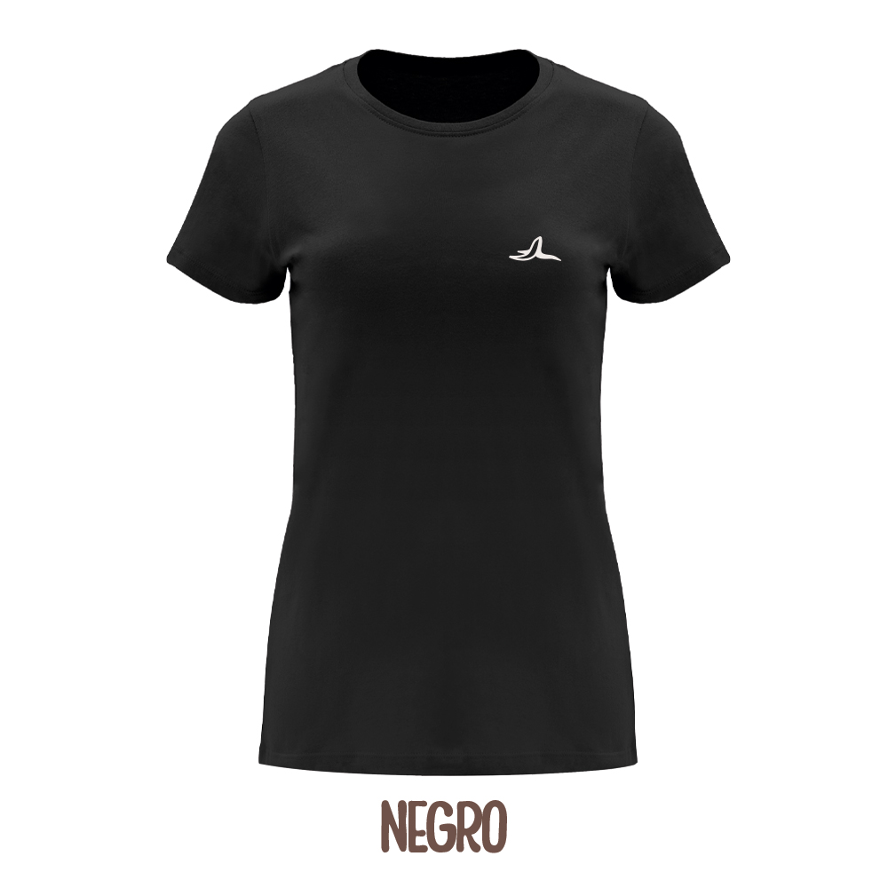 Camiseta Negra Mujer Mañana