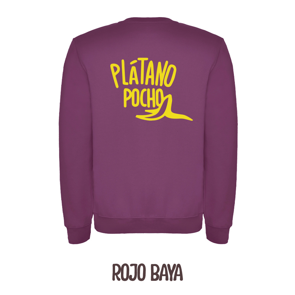 Sudadera Rojo Baya básica
