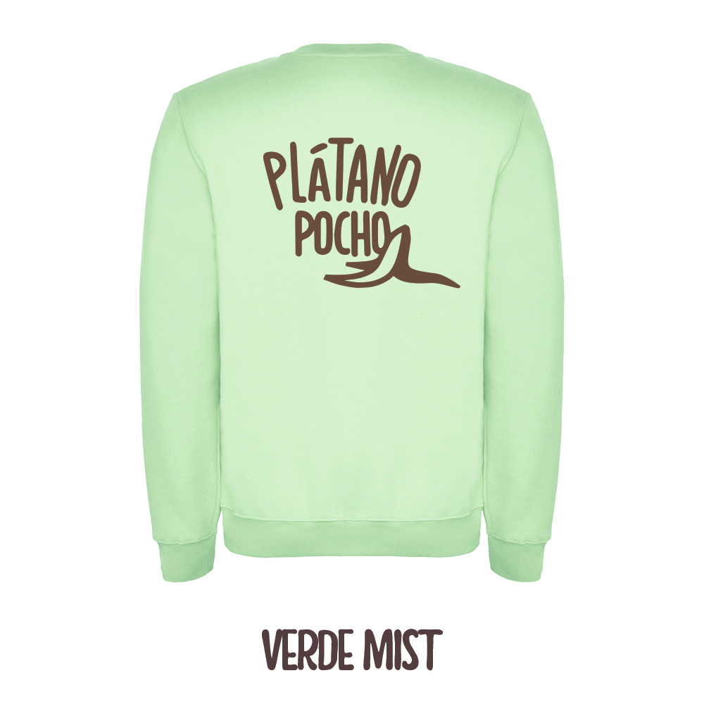 Sudadera Verde Mist Básica