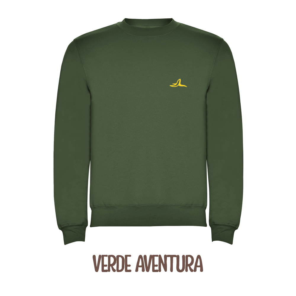 Sudadera Verde Aventura Me Llamo