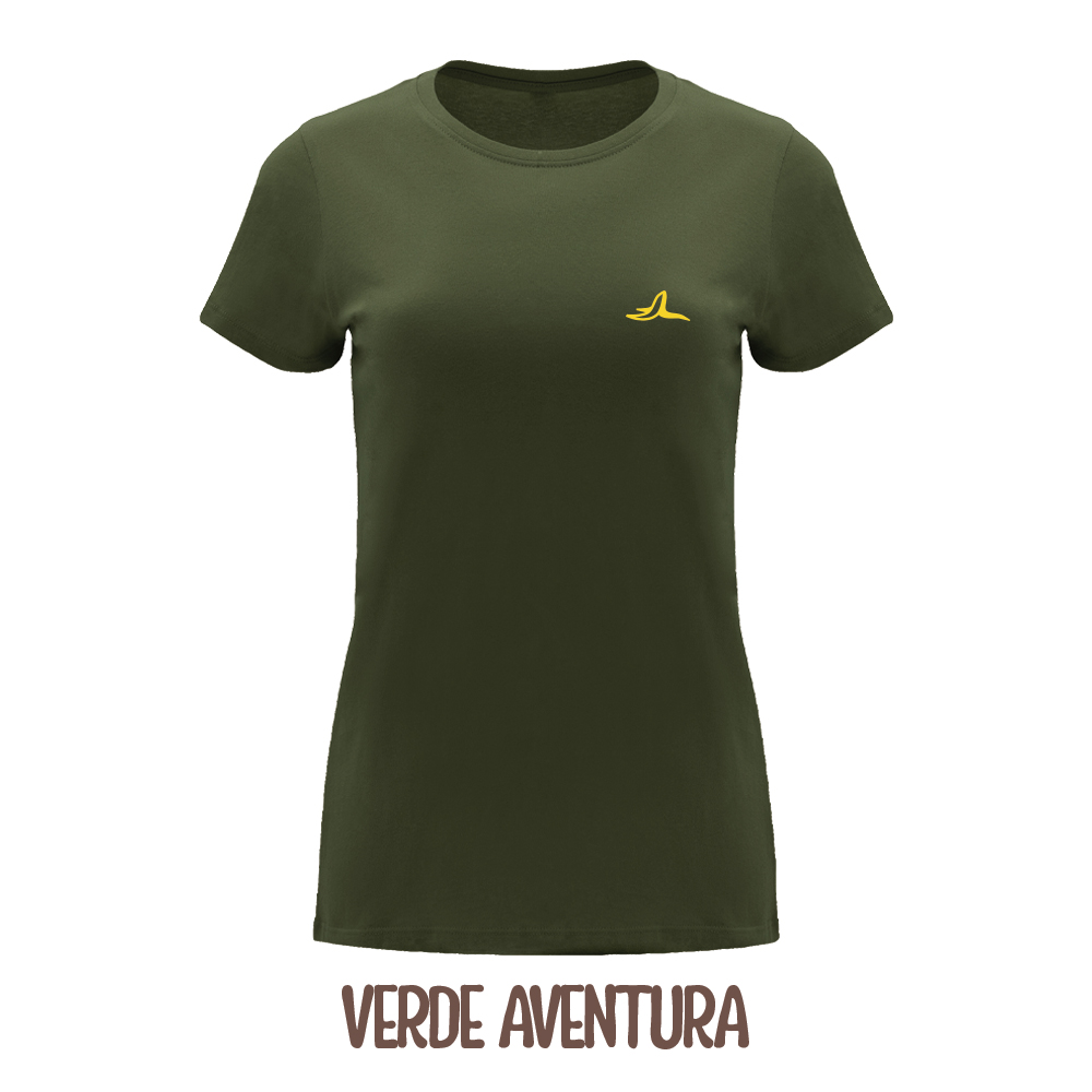 Camiseta Verdes Mujer Gorila
