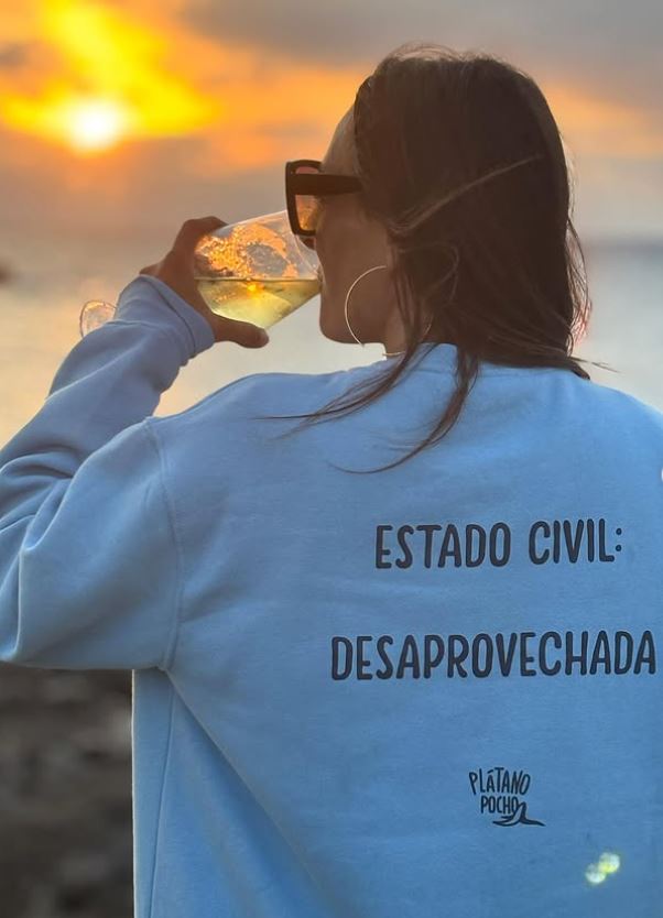 Sudadera Azules Básica Desaprovechad@