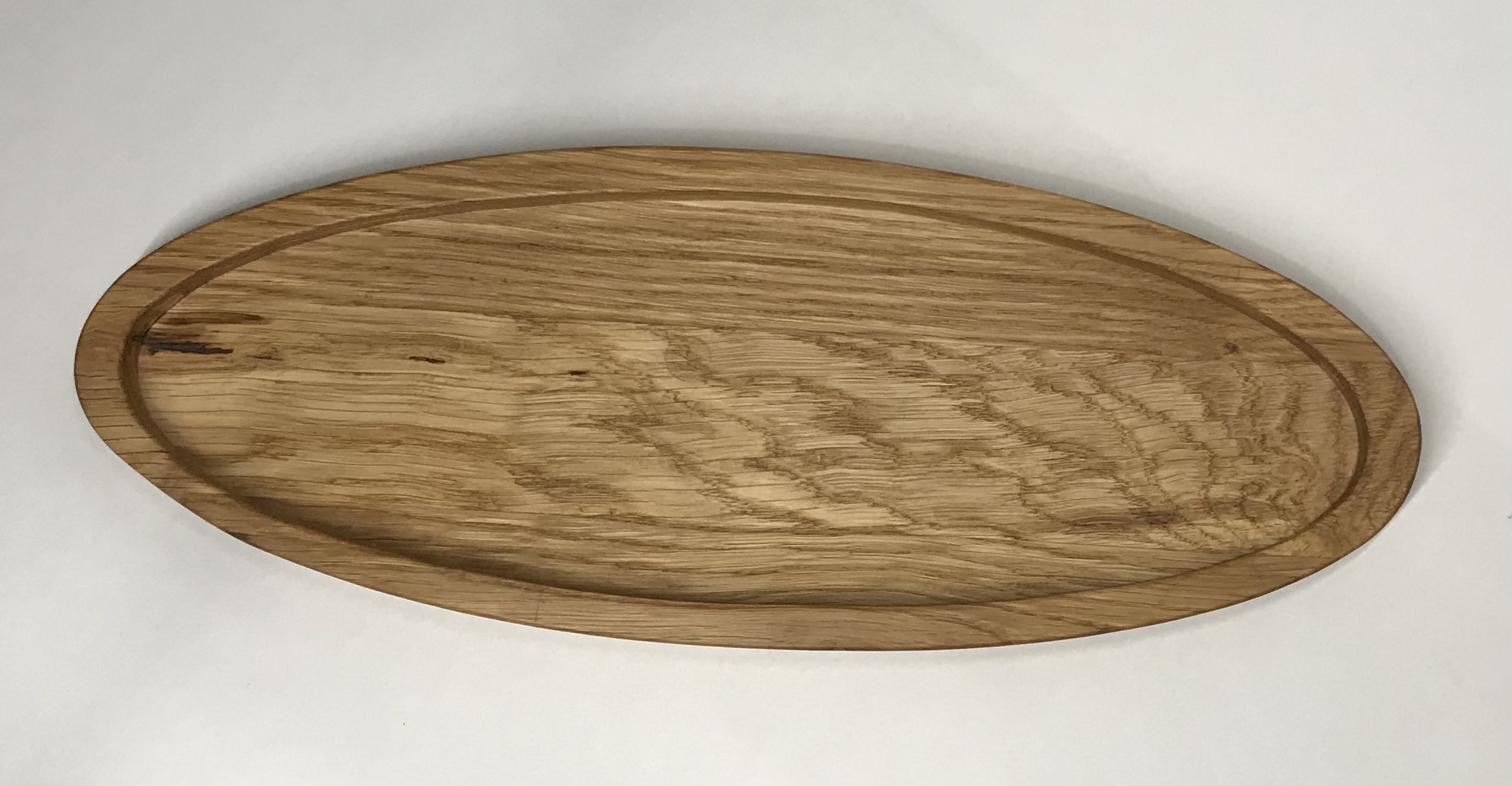 Medinis padėklas (ovalas) / Wooden tray (oval)