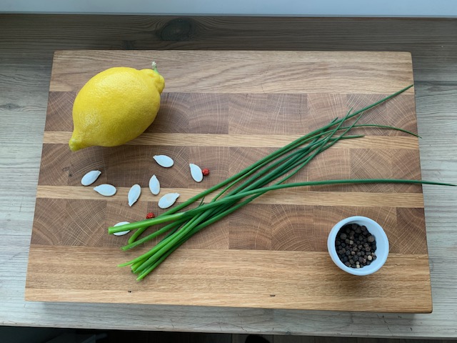 Pjaustymo lentelė, ąžuolas/cutting board, oak 41x28x3,5 cm