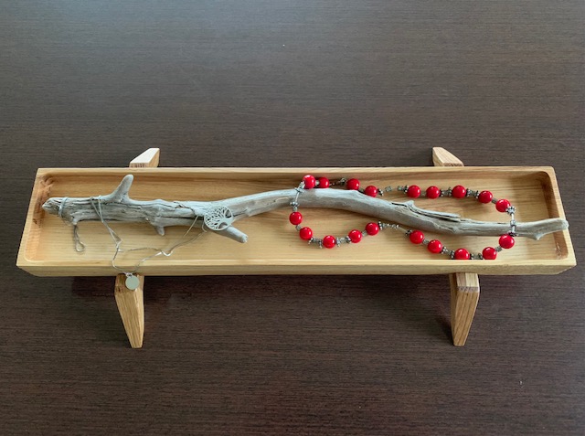 Medinis padėklas/wooden tray