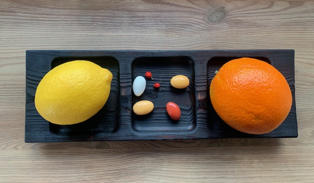 Medinis padėklas/wooden tray