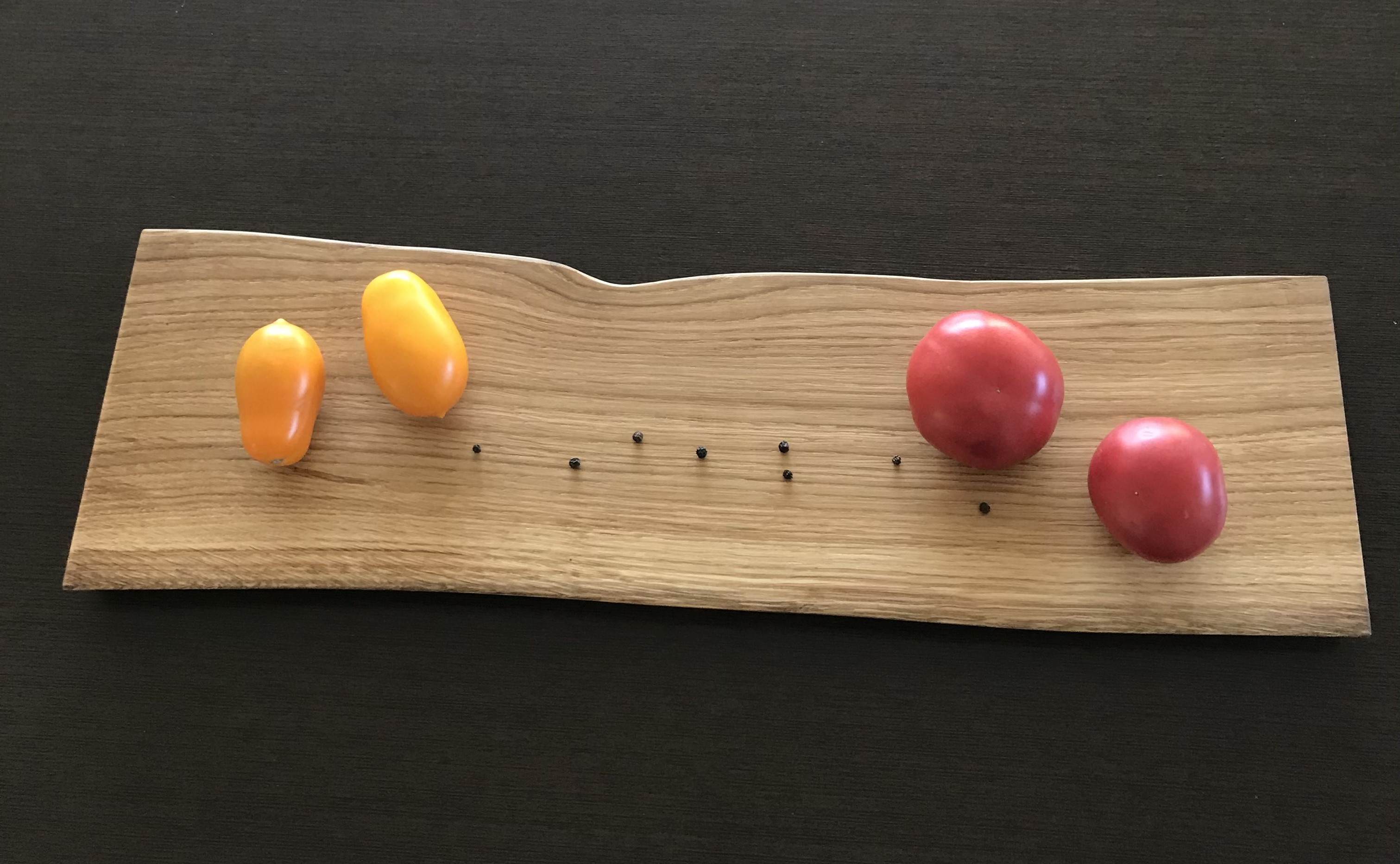 Pjaustymo-serviravimo lentelė, ąžuolas/ cutting-serving board, oak 60x18x2 cm