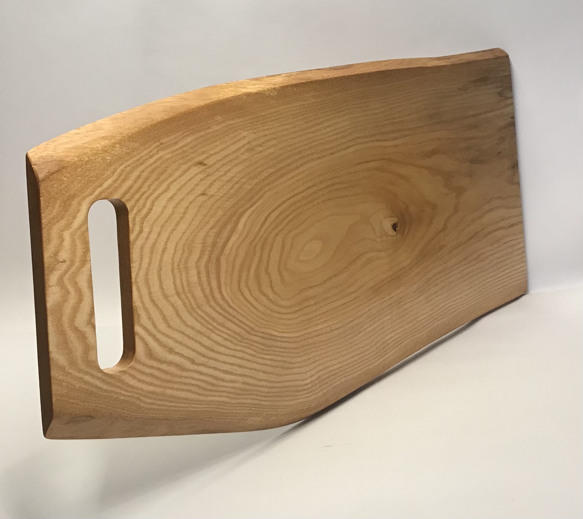 Pjaustymo-serviravimo lentelė, uosis/ cutting-serving board, ash tree 54x21,5/13x1,0 cm 