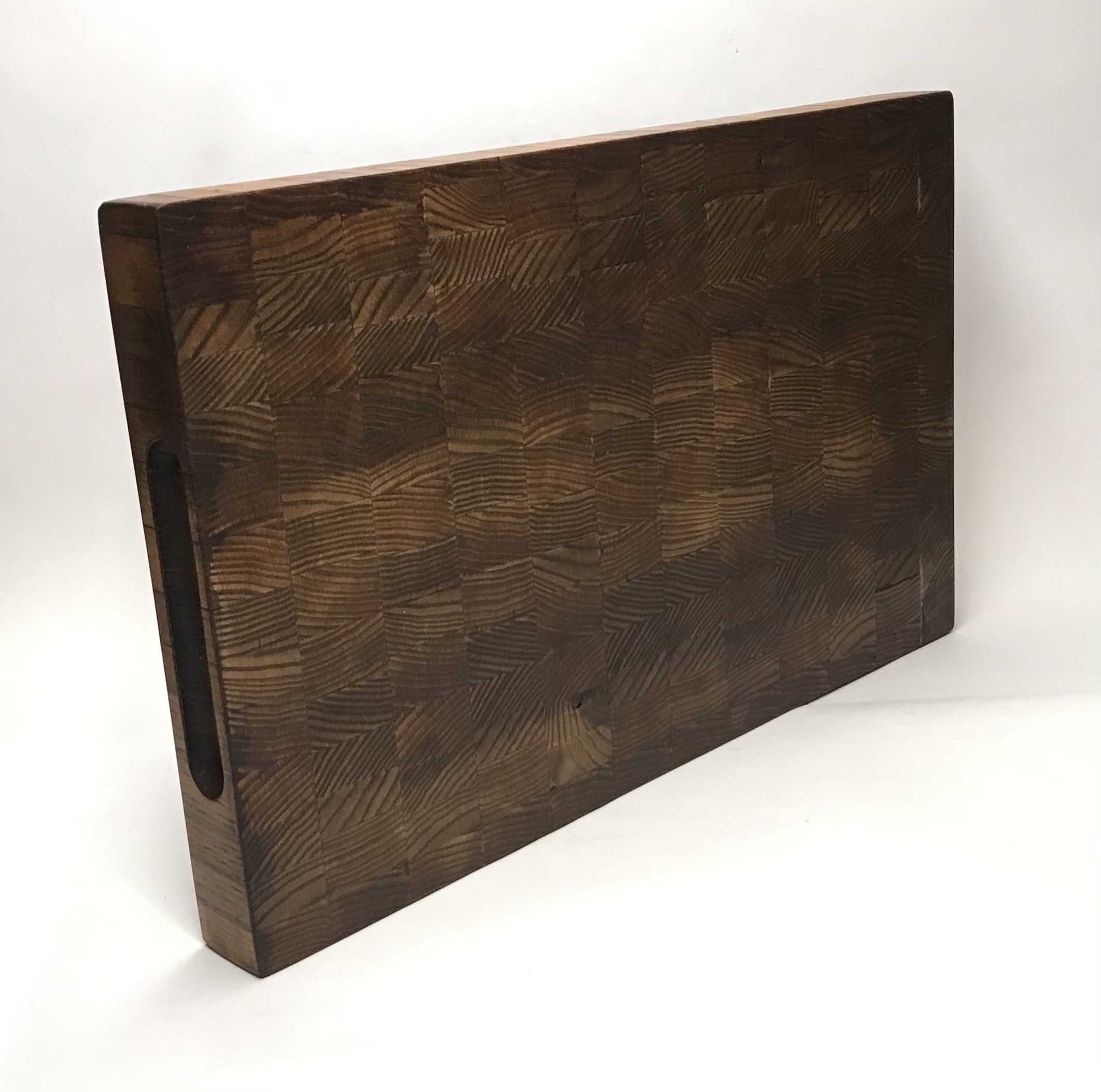 Pjaustymo lentelė, uosis (tamsintas)/ cutting board, ash tree (darkened) 37,5x23,5x3 cm