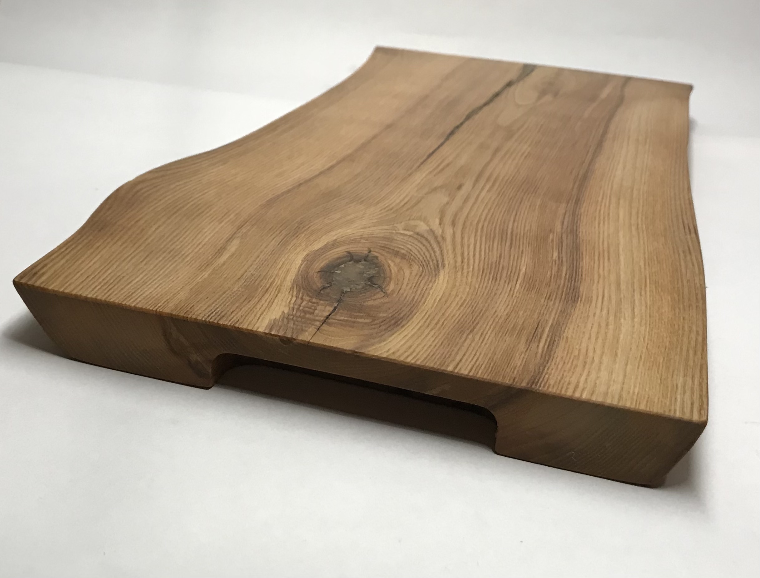 Pjaustymo lentelė, uosis/ cutting board, ash tree 47,5x22,5/20x2,5 cm