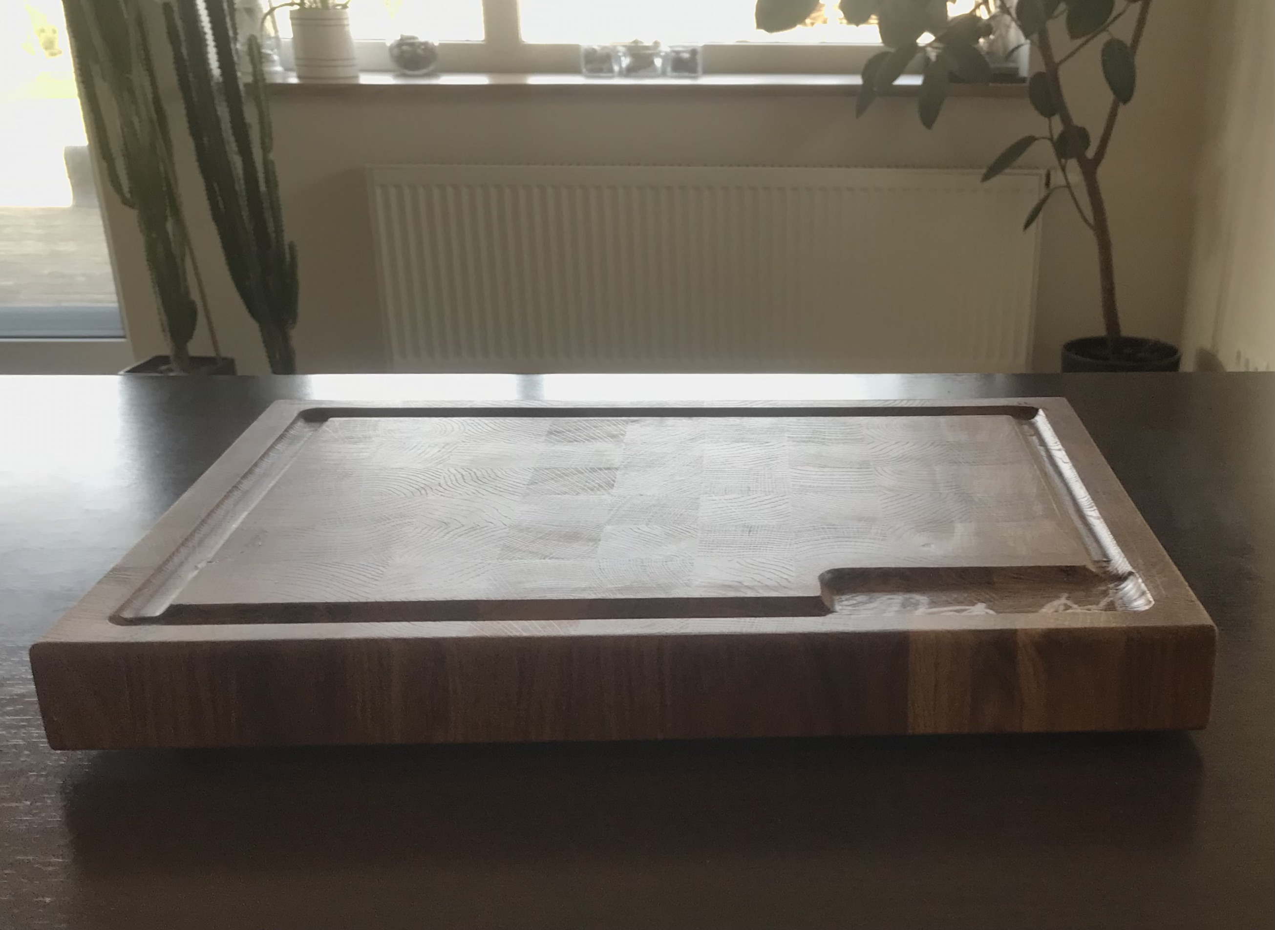 Pjaustymo lentelė, ąžuolas/ cutting board, oak 43x33x4 cm