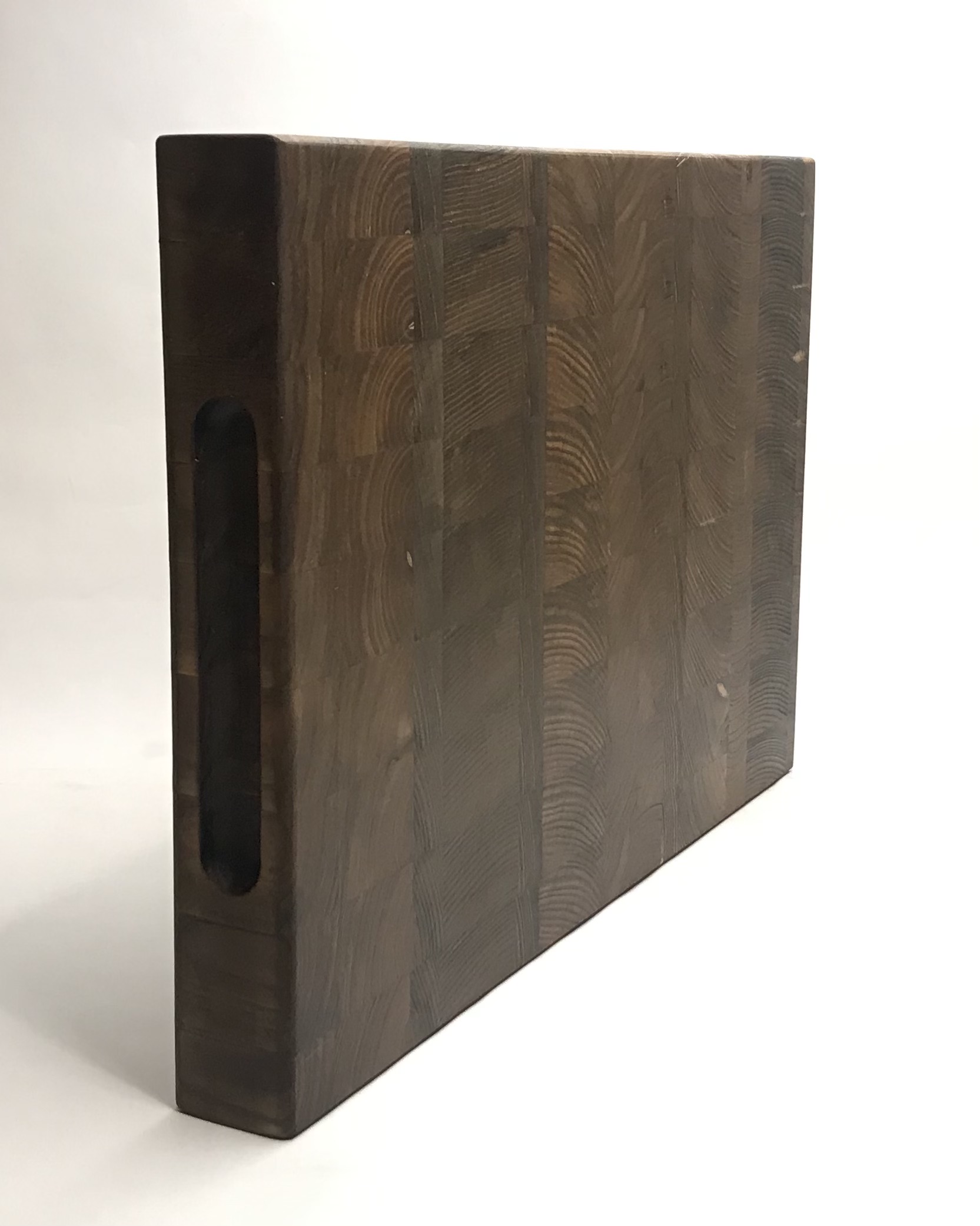 Pjaustymo lentelė, uosis (tamsintas)/ cutting board, ash tree (darkened) 38x26x4 cm