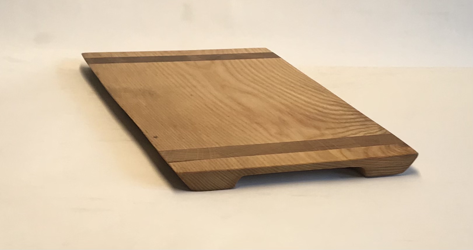 Pjaustymo-serviravimo lentelė, uosis/ąžuolas/ cutting-serving board, ash tree/oak 29x16x1 cm 
