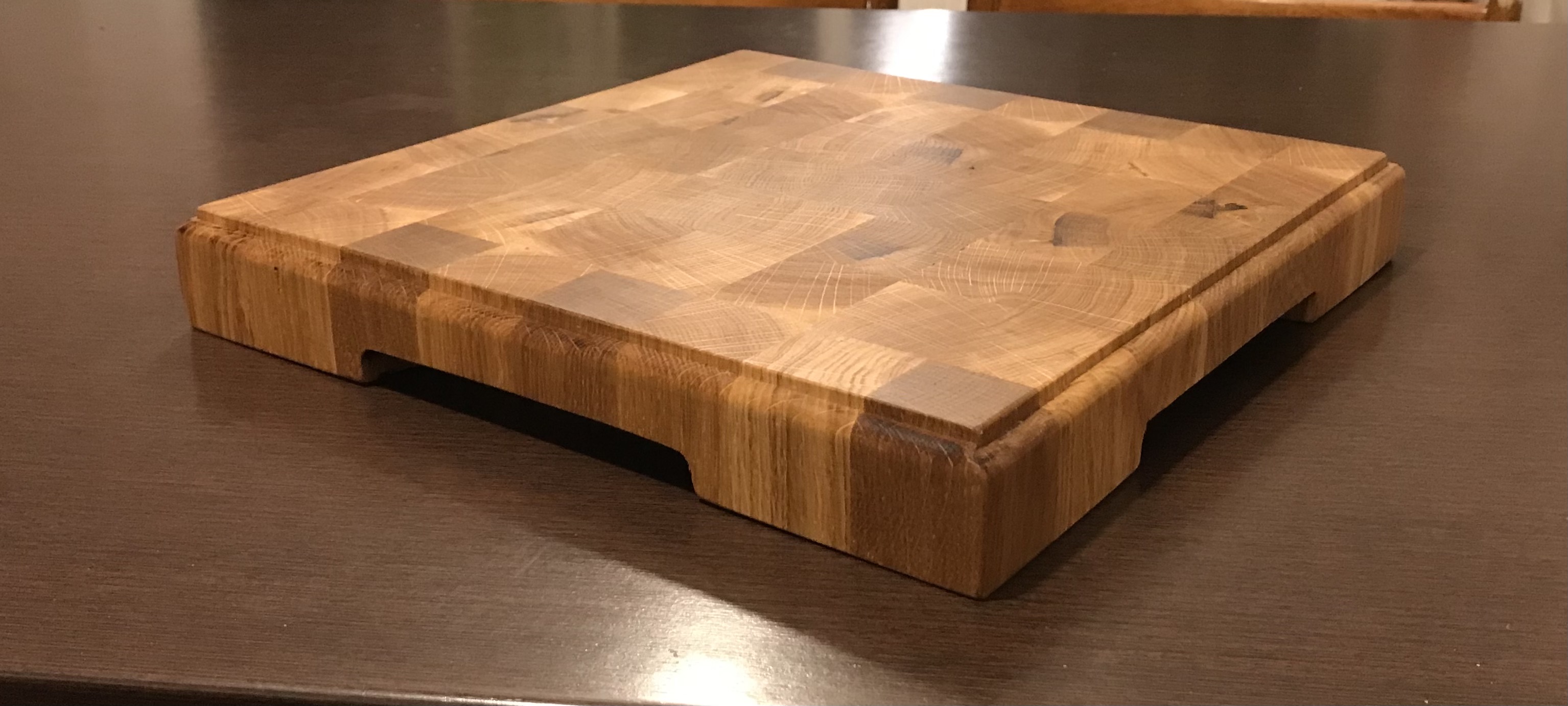 Pjaustymo lentelė, ąžuolas/cutting board, oak 32x31x4,5 cm