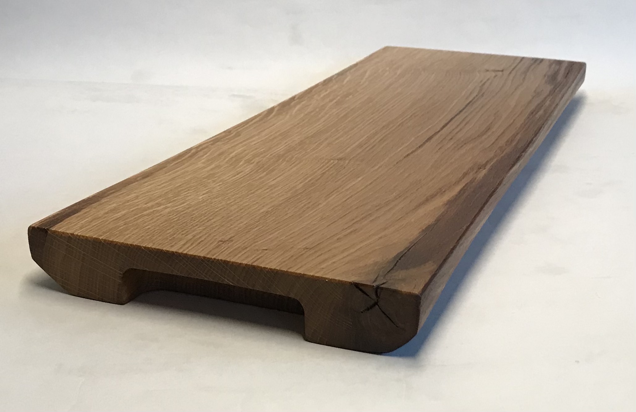 Pjaustymo lentelė, ąžuolas/ cutting board, oak 46x16/18x3 cm