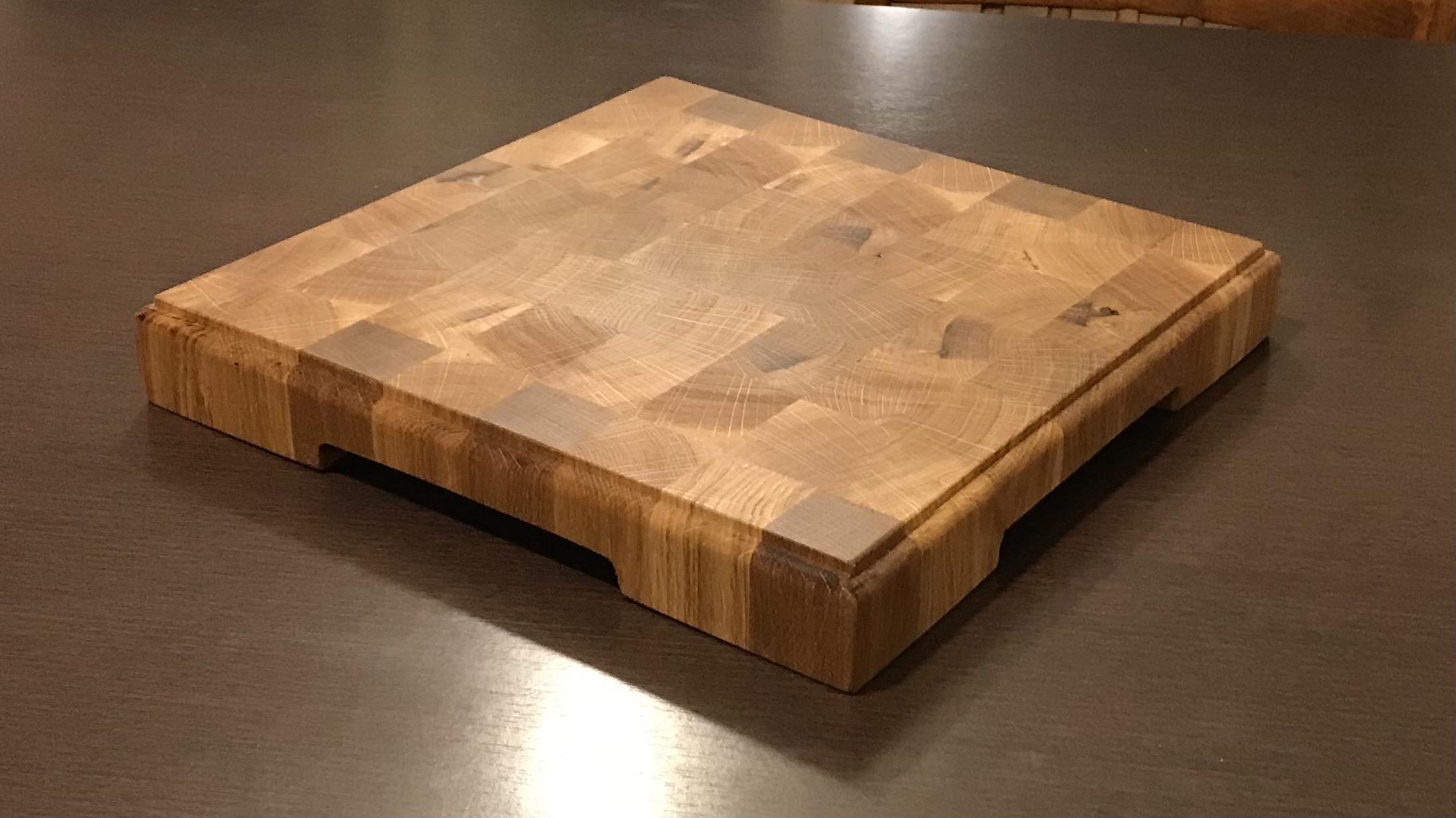 Pjaustymo lentelė, ąžuolas/cutting board, oak 32x31x4,5 cm