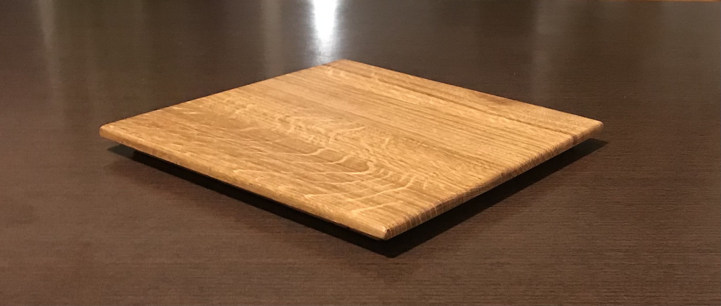 Pjaustymo-serviravimo lentelė, ąžuolas/ cutting-serving board, oak 25,5x24,5x2 cm