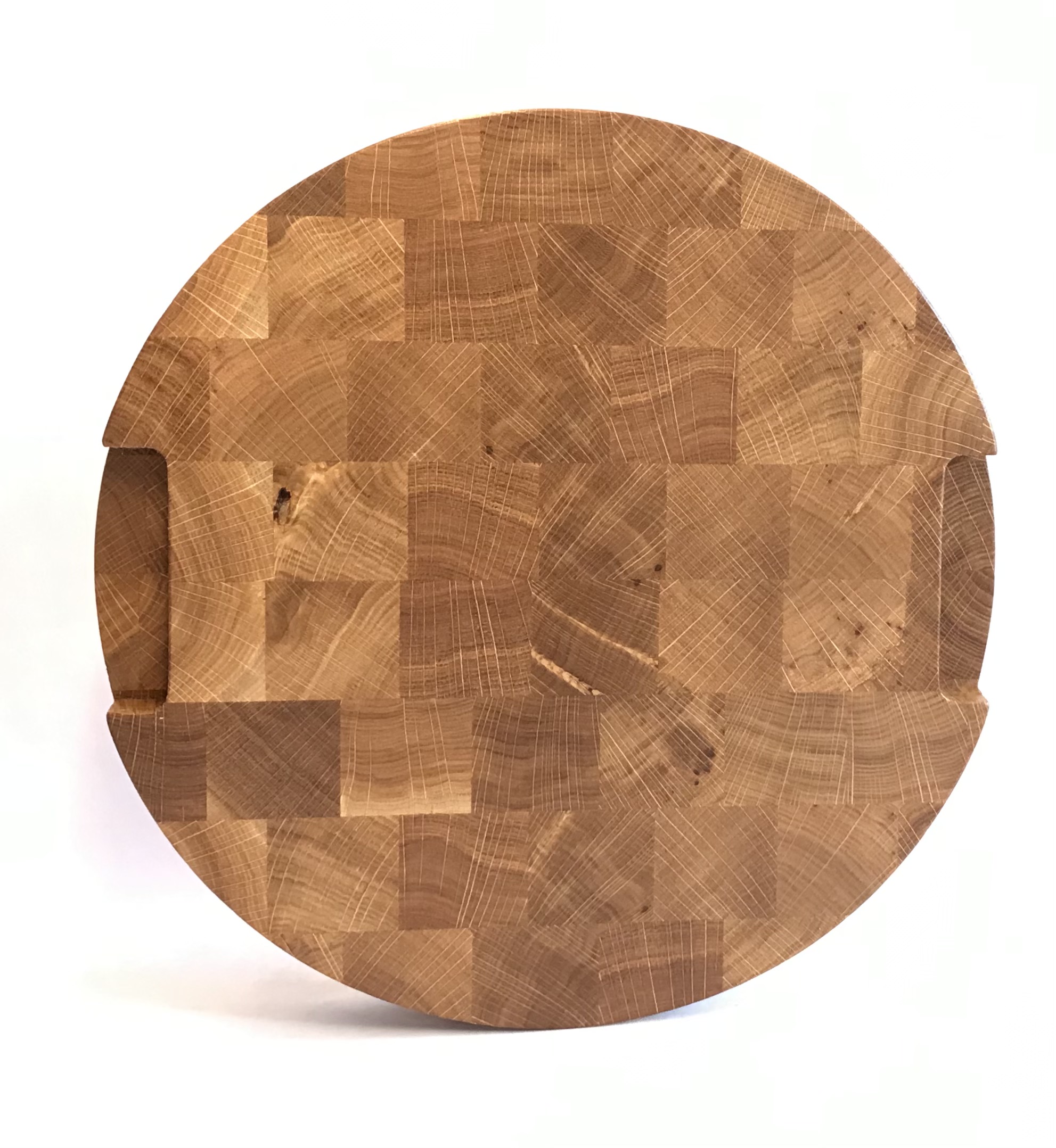 Pjaustymo lentelė, ąžuolas/ cutting boad, oak d-32 cm, h-4 cm