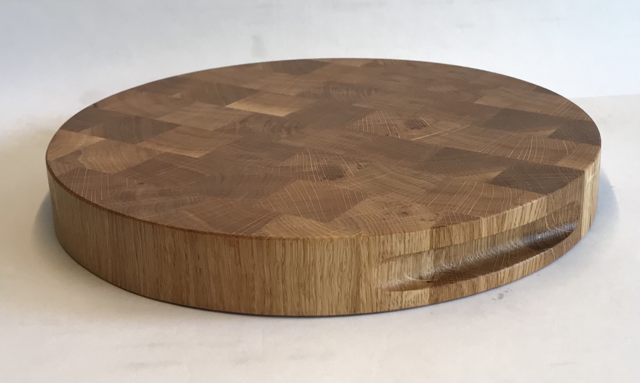 Pjaustymo lentelė, ąžuolas/ cutting board, oak d-32 cm, h-4 cm