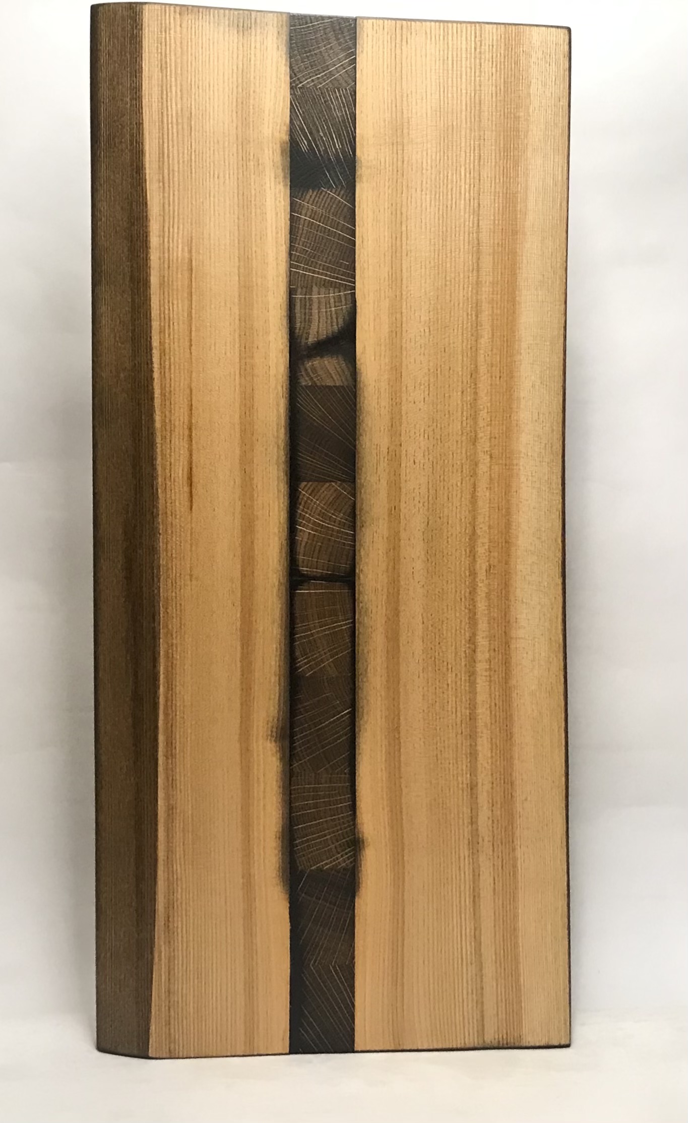 Pjaustymo-serviravimo lentelė, uosis (tamsintas)/ cutting-serving board, ash tree (darkened) 50x23,5x2 cm