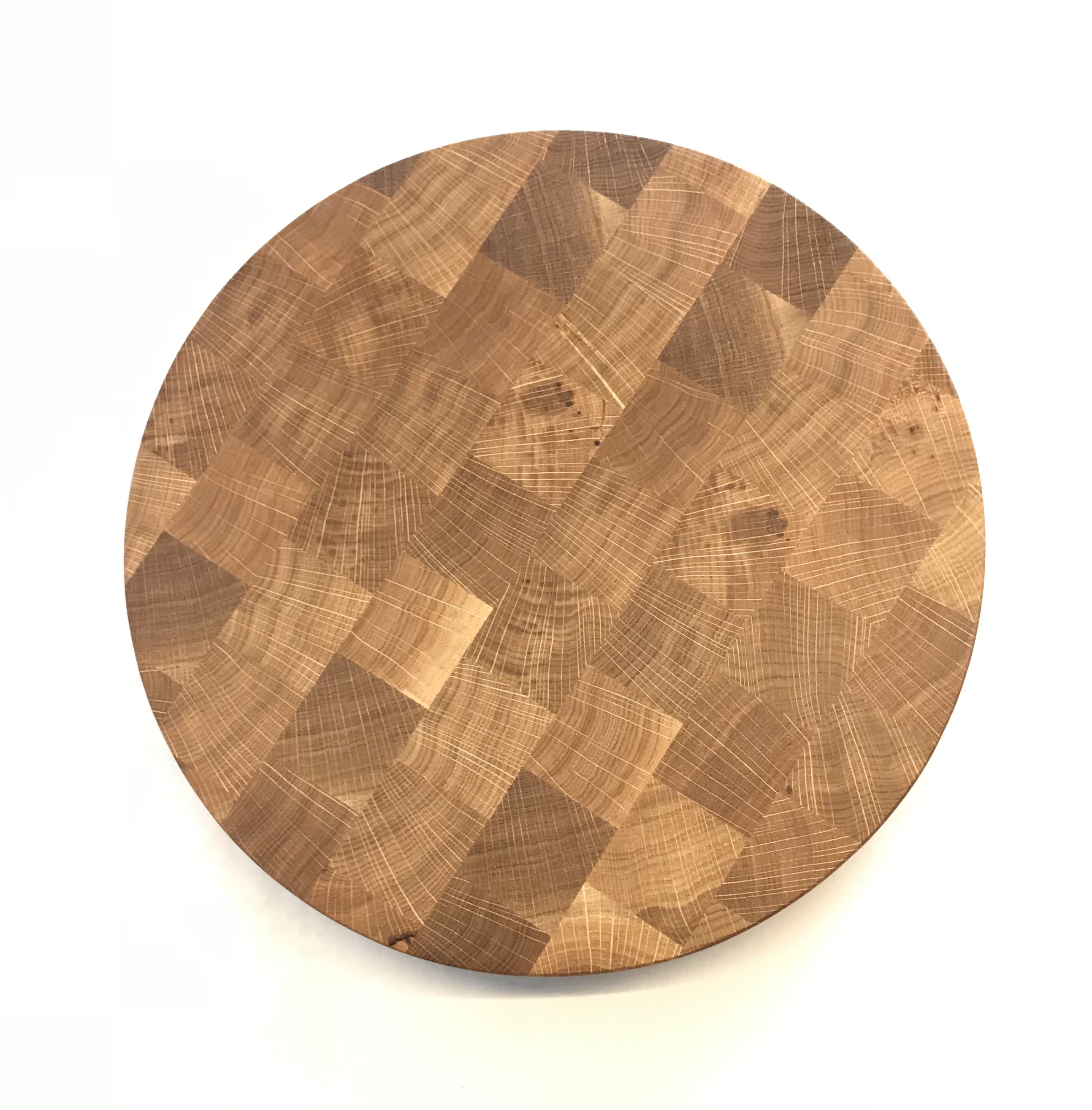 Pjaustymo lentelė, ąžuolas/ cutting board, oak d-32 cm, h-4 cm