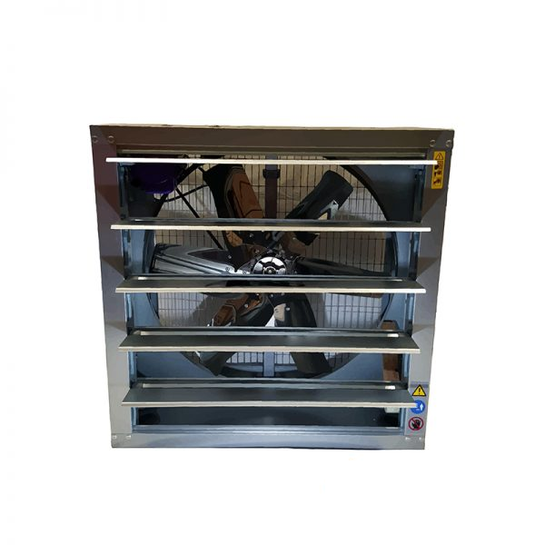 Extractor Avícola Trifásico con Persiana Móvil