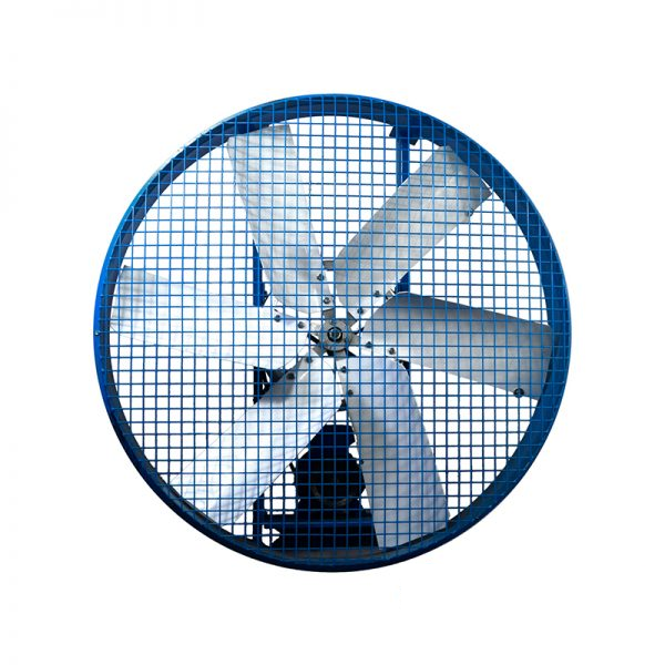 Extractor Avícola Trifásico Redondo con Polea