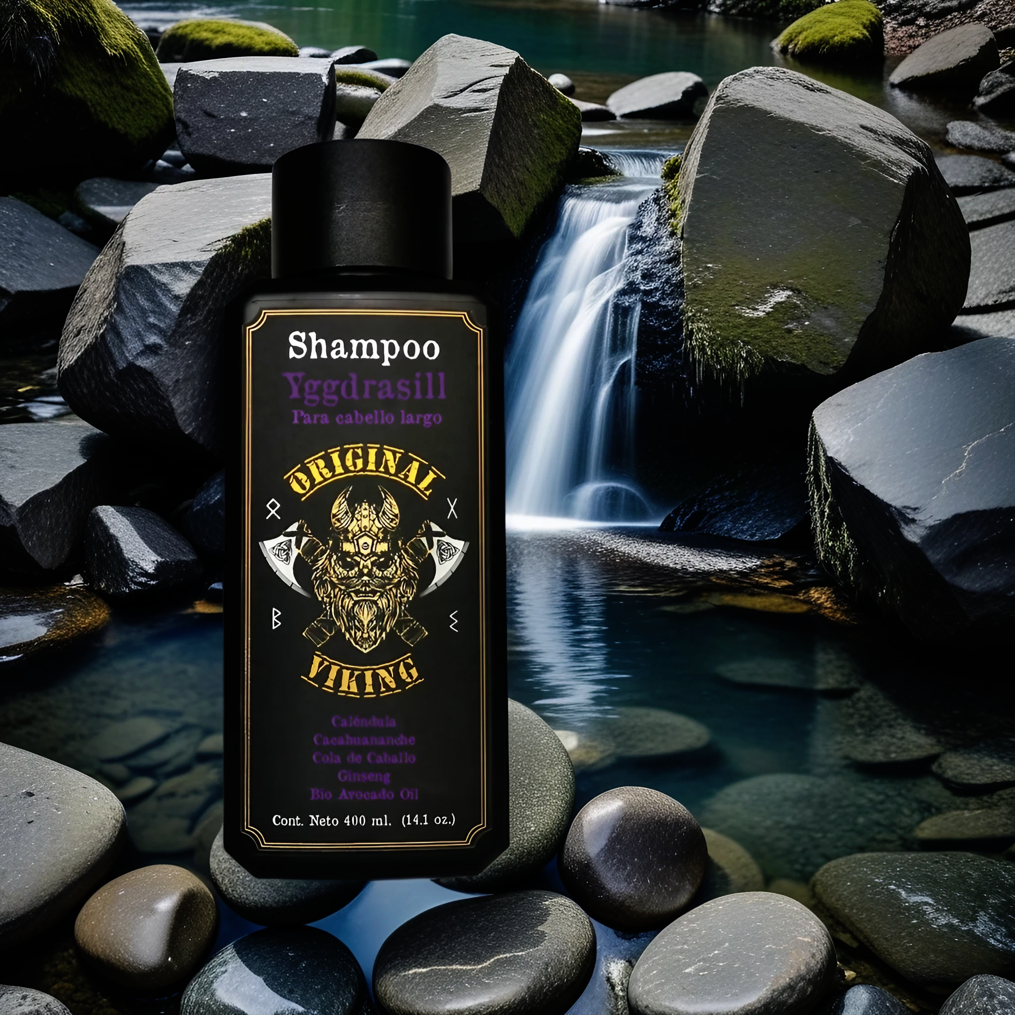 Shampoo Yggdrasill - Para Cabello Largo