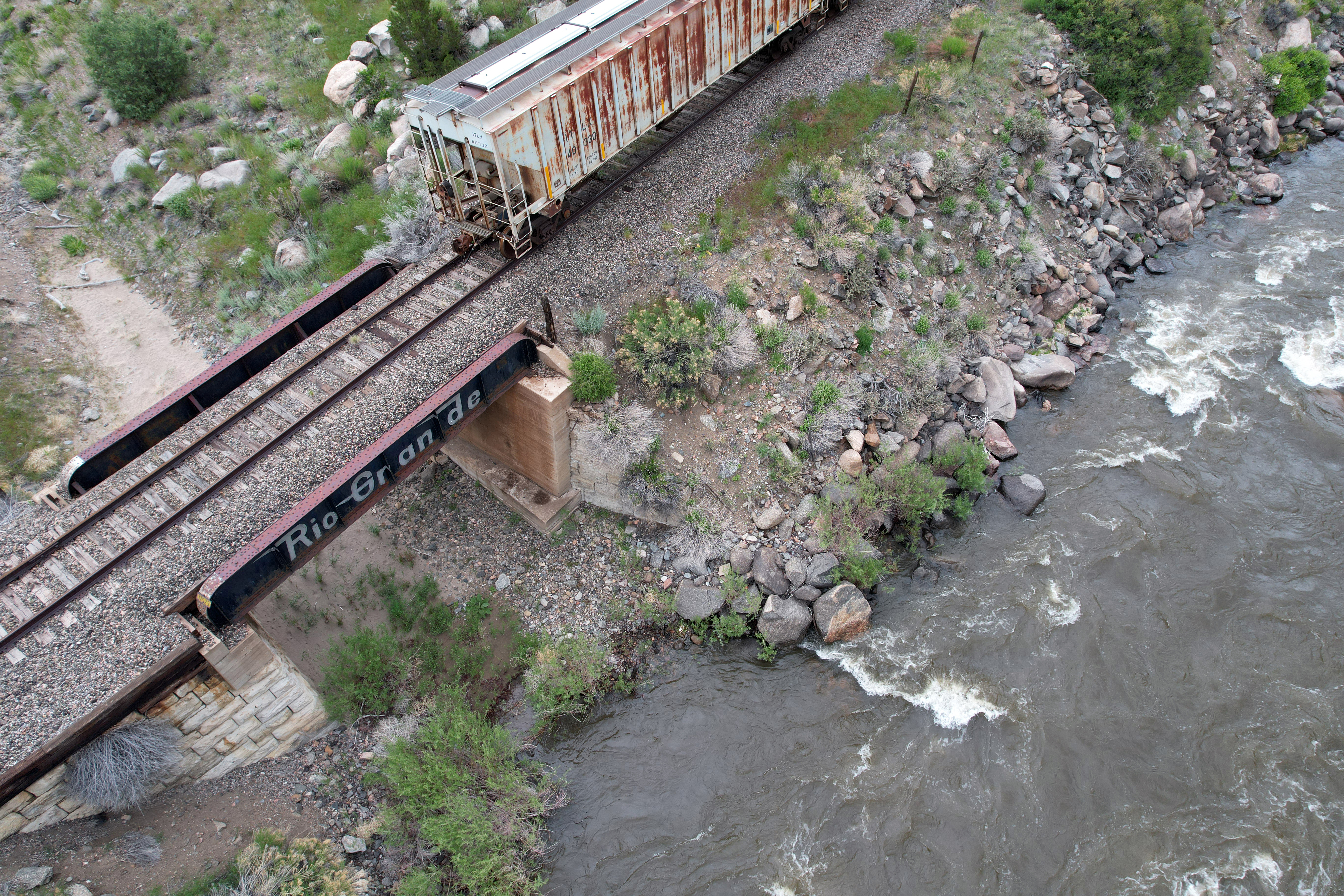 Rio Grande Railroad Boxcar