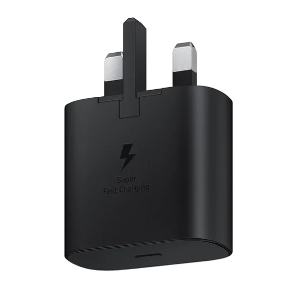 Samsung Galaxy Official 25W Type C Travel Adapter, Super-Fast Charging (UK Plug without USB Type-C Cable)
